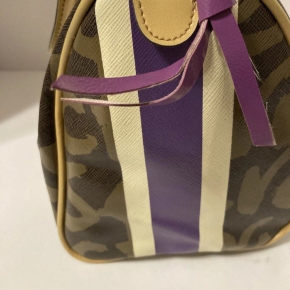 Victoria's Secret Women's Brown and Purple Bag Love Medium - Picture 2 of 11